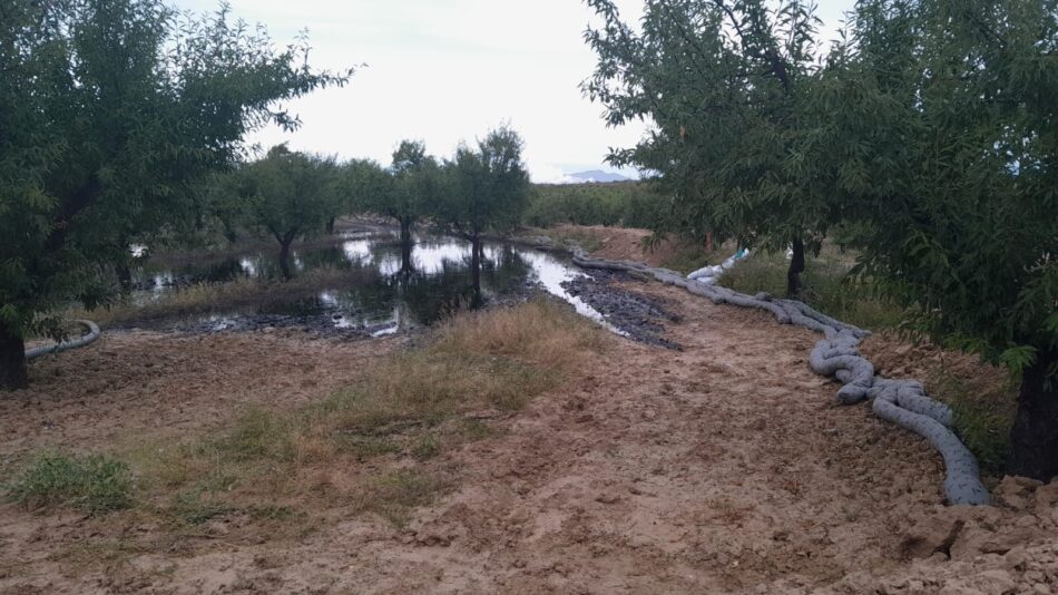 IU RM exige depurar responsabilidades por e lvertido de petróleo en Calasparra