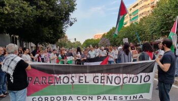 Concentración contra la criminalización de la protesta: Cuatro activistas multados por denunciar el genocidio de Israel contra Gaza en Córdoba