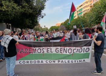Concentración contra la criminalización de la protesta: Cuatro activistas multados por denunciar el genocidio de Israel contra Gaza en Córdoba