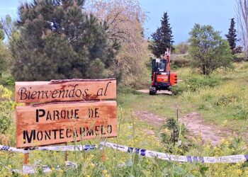 Llegan las primeras multas a los vecinos de Montecarmelo por reivindicar su parque frente al atropello de una central industrial