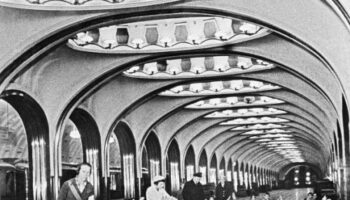 El Metro de Moscú en una ciudad asediada, 1941-1942