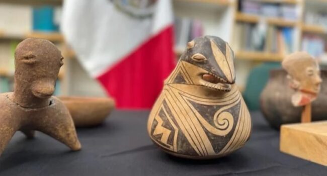 México recuperó dos mil bienes culturales en el Gobierno de Sheinbaum