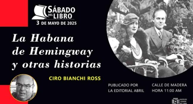 Presentan libro de Bianchi con historias poco conocidas de La Habana