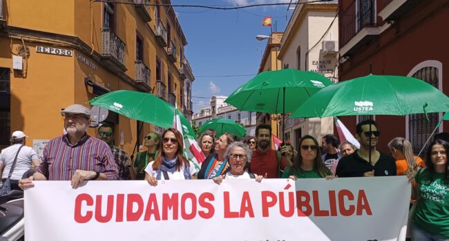 La lucha por la Educación Pública se cita este sábado 17 en Málaga y Sevilla