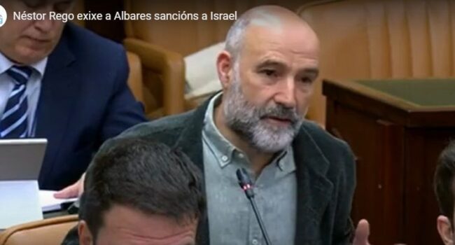 BNG exixe a Albares sancións a Israel, acabar co comercio co estado sionista e o fin do xenocidio e da ocupación de Palestina