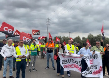 CGT convoca una vigilia permanente ante la Diputación de Málaga por la huelga de UTE Envases Ligeros