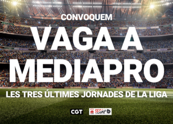 CGT denuncia que La Liga contrata empresas francesas para retransmitir el campeonato durante la huelga