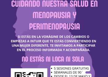 Grupo de apoyo mutuo: «Cuidando la salud en la menopausia y perimenopausia»