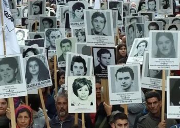 Marcha del Silencio por los desaparecidos en Uruguay