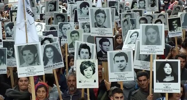 Marcha del Silencio por los desaparecidos en Uruguay