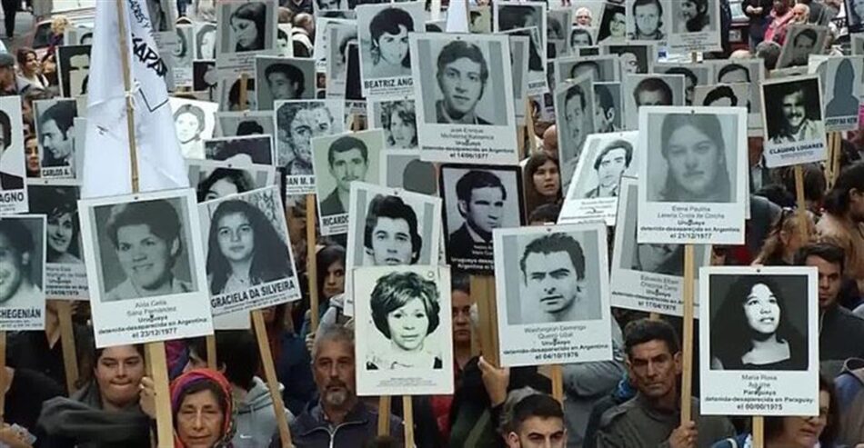 Marcha del Silencio por los desaparecidos en Uruguay