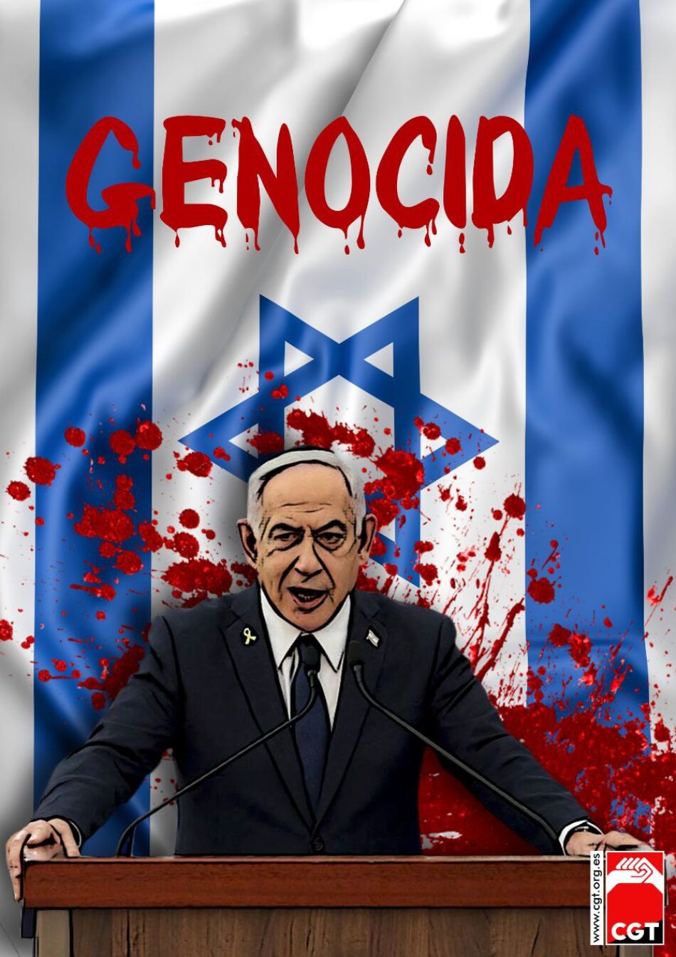 CGT, sobre el embargo de armas a Israel: «Demasiado simbolismo y muy poca voluntad»