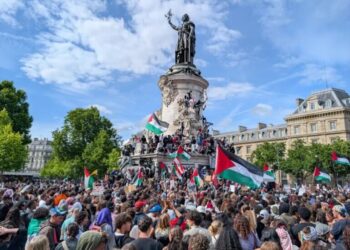 Miles de personas en Europa protestaron contra la guerra de Israel en Gaza