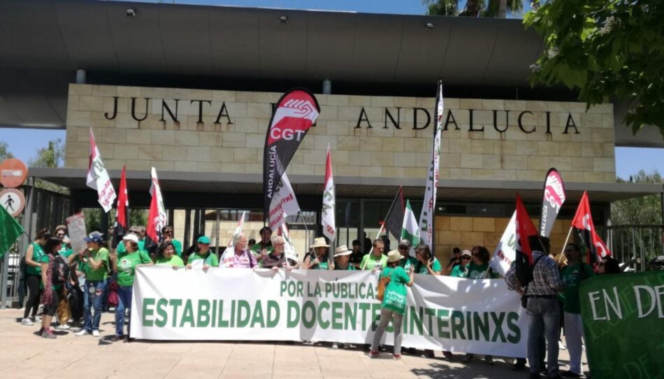 Convocada manifestación andaluza en Sevilla en defensa de la enseñanza pública no universitaria y contra el ERE encubierto hacia el personal interino