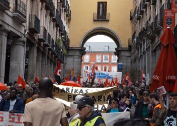 El aumento del presupuesto militar y la crisis medioambiental centran la movilización de CGT por el 1 de mayo