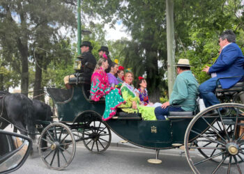 Sobrecargas, desplomes, desbocamientos y extenuación: se documenta otro año de abusos a los caballos en la Feria de Sevilla
