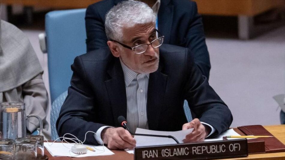 Irán critica doble moral de Occidente y resalta fracaso de su guerra