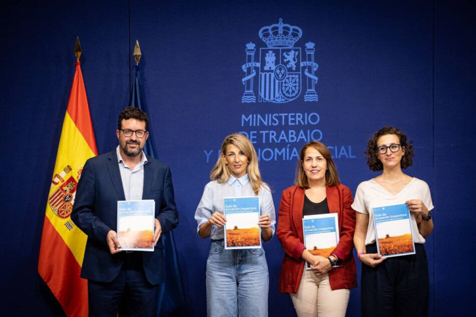 Yolanda Díaz: «Lo que queremos es prevenir y no reparar»