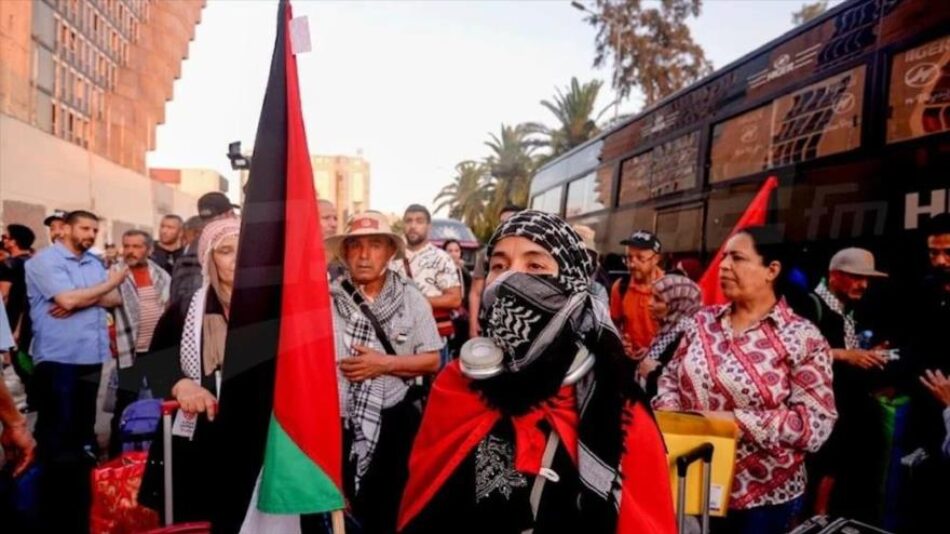 Segunda fase para romper asedio israelí: otro convoy navega de Túnez a Gaza