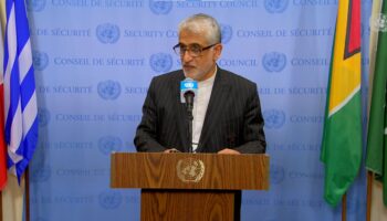 Enviado iraní en ONU: «Nuestra respuesta al ataque del régimen sionista será legal y contundente»
