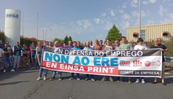 Einsa Print pretende despedir a máis de 90 persoas e cesar a actividade produtiva na planta das Pontes