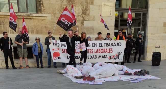 CGT vuelve a denunciar la Generalitat Valenciana por tener una gran parte del funcionariado más de 10 años sin revisión médica