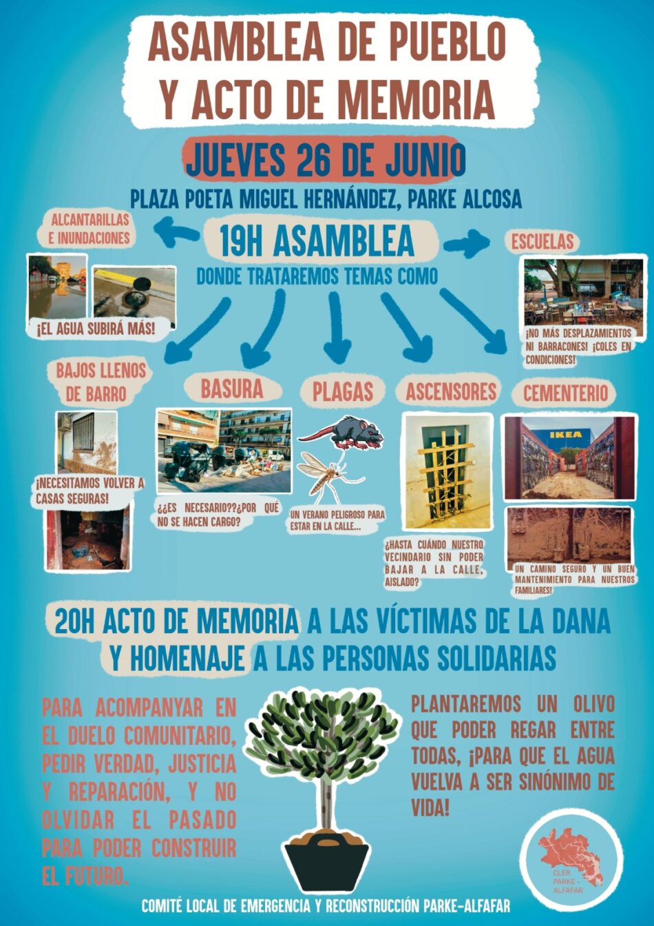 Se abre el ciclo de actos de memoria y homenaje por la DANA en todo el País Valenciano