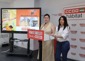 CCOO intensificará la vigilancia en las obras para garantizar el cumplimiento de la jornada intensiva ante la llegada del calor y exige a la Inspección que priorice las denuncias presentadas