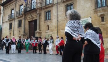 Hoy se clausura exposición «Arte asturiano contra el genocidio palestino»