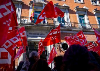 CCOO convoca una protesta este lunes ante el Ministerio de Justicia contra la implantación de los Tribunales de Instancia