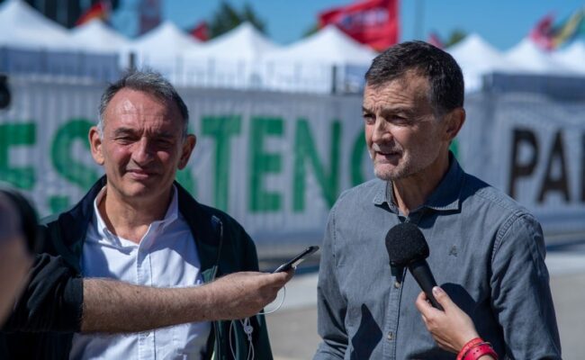 Maíllo y Santiago se comprometen “toda la influencia de IU” para sacar adelante leyes y que “corruptos y corruptores sepan que será durísima la respuesta judicial y normativa contra ellos”
