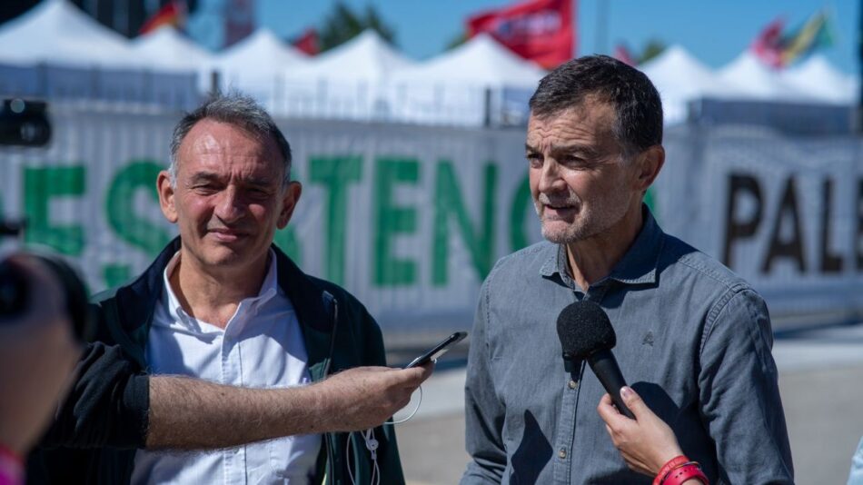 Maíllo y Santiago se comprometen “toda la influencia de IU” para sacar adelante leyes y que “corruptos y corruptores sepan que será durísima la respuesta judicial y normativa contra ellos”