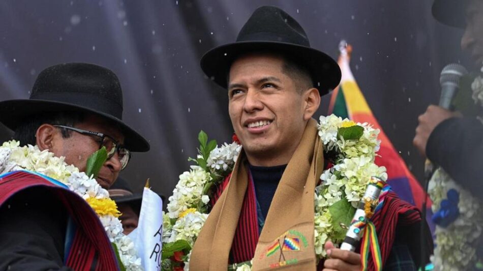 Candidato izquierdista de Alianza Popular, Andrónico Rodríguez, mantiene compañera de fórmula en Bolivia