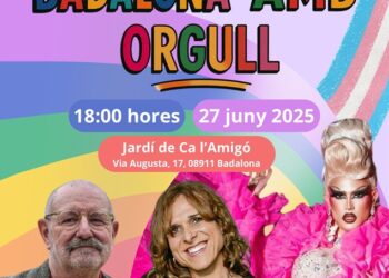 Badalona En Comú celebrarà l’Orgull LGTBIQ+ amb una jornada festiva i reivindicativa divendres vinent als jardins de Ca l’Amigó