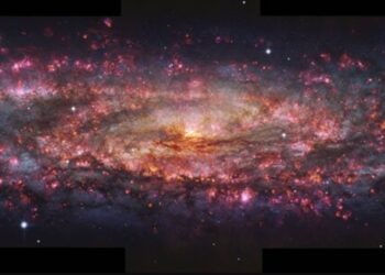 Captan la imagen más detallada de una galaxia con miles de colores