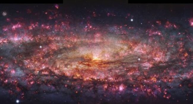 Captan la imagen más detallada de una galaxia con miles de colores