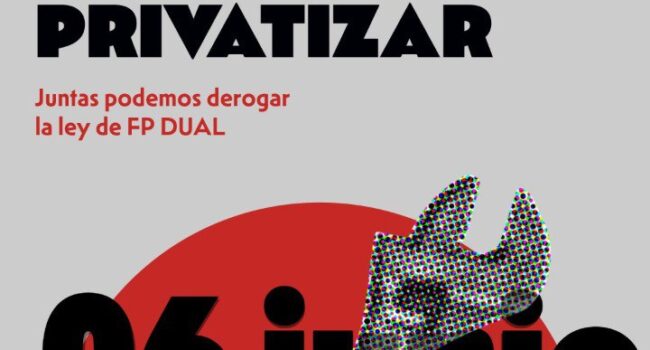 Concentración el 6 junio ante la Conferencia de Presidentes de las CC.AA. por la paralización de la Ley de FP DUAL