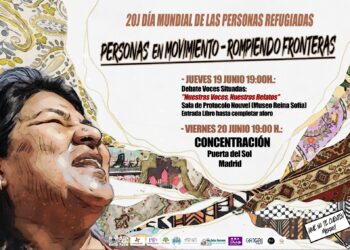 Concentración «Personas en movimiento, rompiendo fronteras» – Día internacional de las personas refugiadas, el 20 de junio