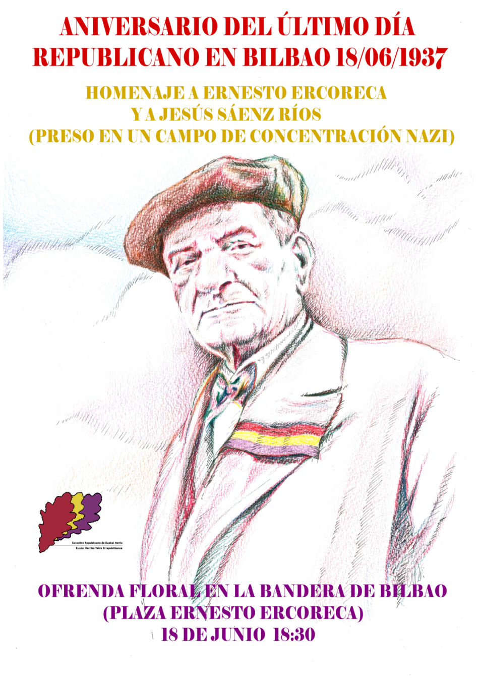Último día republicano de Bilbao y Madrileko martxa