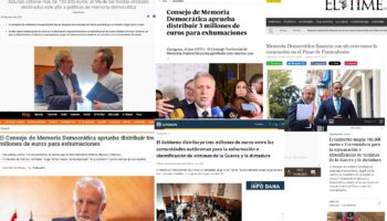 Critican que el Gobierno de España dedique subvenciones a algunos desaparecidos del Franquismo y no garantice los derechos de todos