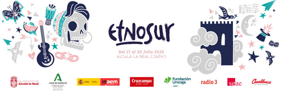 Cerrado el cartel del EtnoSur 2025: en Alcalá la Real (Jaén), del 17 al 20 de julio