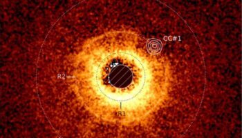 El telescopio James Webb capta por primera vez la imagen de un exoplaneta ligero
