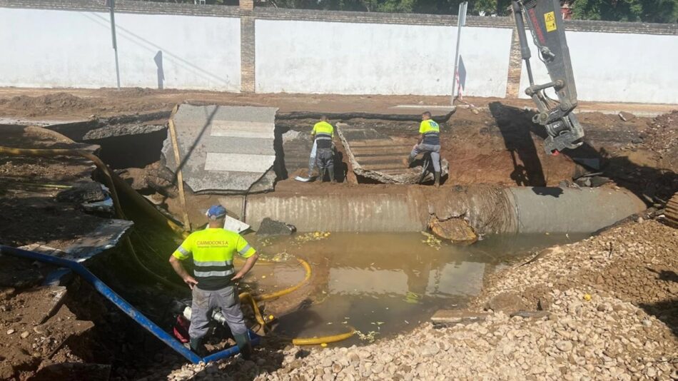 FACUA Sevilla exige a Aguas del Huesna medidas urgentes para arreglar la avería que ha dejado sin suministro a 11 municipios