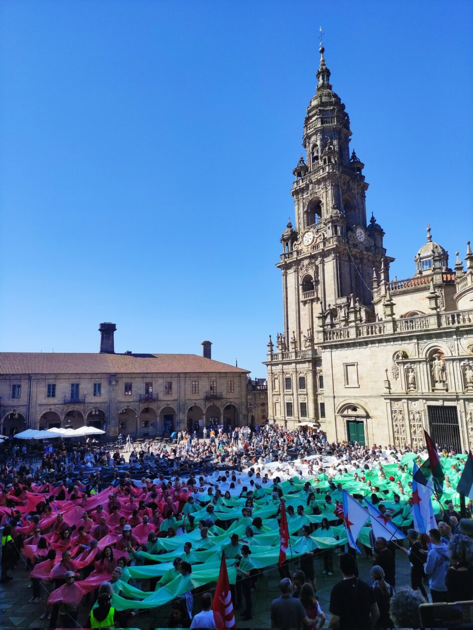 Presentación de comunicado de queixa denunciando a reunión de representantes da Xunta de Galicia con Dan Poraz, membro da Embaixada Sionista