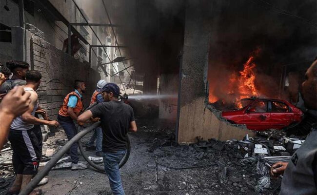 Fuerzas israelíes asesinan a 40 palestinos en ataques contra Gaza