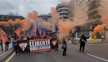 Desestiman la suspensión de la condena a las 6 de La Suiza: «No hay cárcel que acabe con el sindicalismo: ¡Libertad!»
