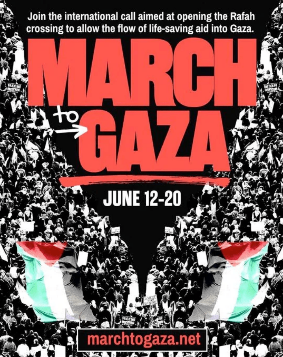 La Marcha Mundial a Gaza (GMTG) hace un llamamiento para el paso pacífico y la liberación de los detenidos
