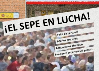 CGT Barcelona denuncia que la plantilla del SEPE está al borde del colapso 