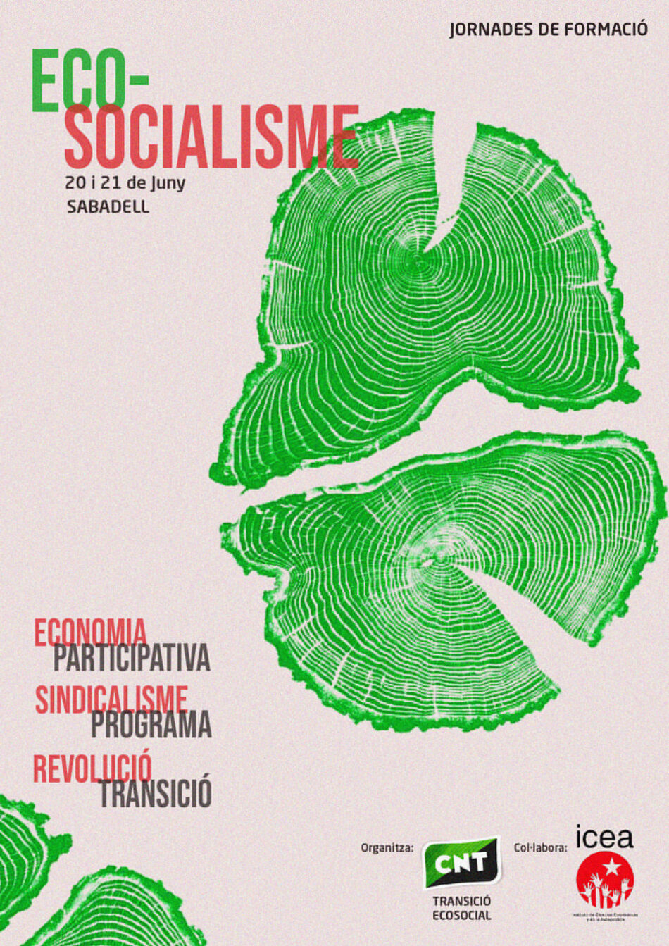 Sabadell serà la seu d’unes Jornades de Transició Ecosocial i Economia Participativa de la CNT