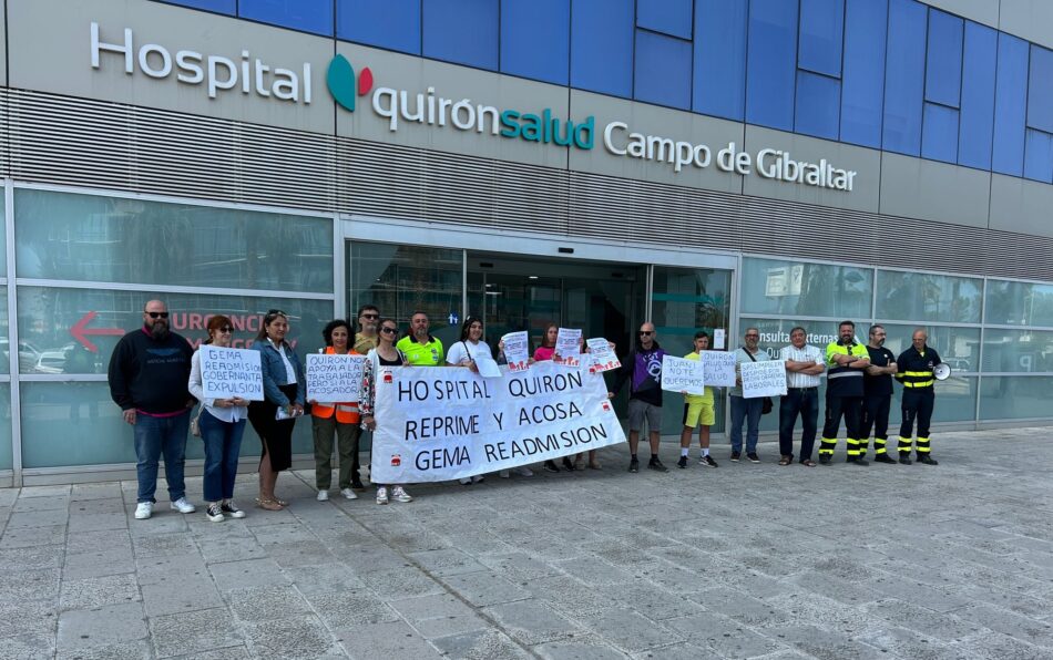 Despiden a una limpiadora en el hospital Quirón después de denunciar a un superior por acoso